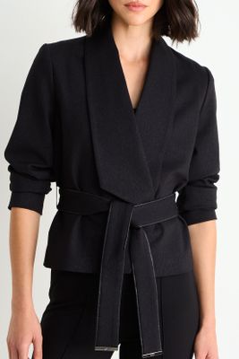 Imagen 2 del producto Tapado Semiformal Negro Ash 15407126051102