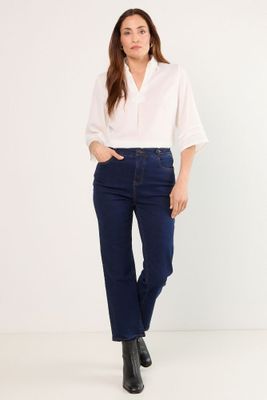 Jeans Liso Recto Azul Ma Griffe 11302225006104