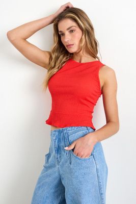 Imagen 2 del producto Polera Lisa Rojo iO 14220225075103