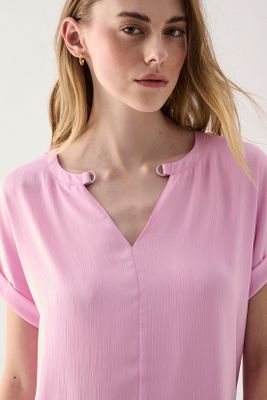 Imagen 2 del producto Polera Lisa Rosado 14207125002123