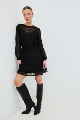 Vestido Fantasia Negro iO 13120125002102