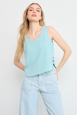 Blusas Sin Manga Celeste iO 14020225003127