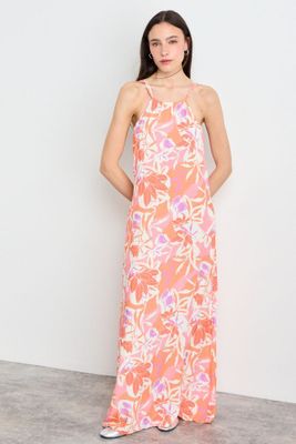 Vestido Fantasia Largo Fucsia iO 13504225001116