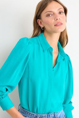 Imagen 2 del producto Blusa Lisa Verde iO 14020126059217