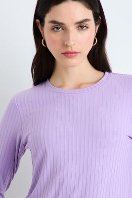 Imagen 2 del producto Polera Manga Larga Morado Ash 14207225090211