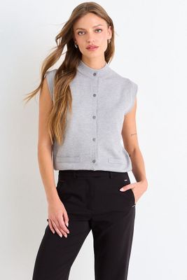 Imagen 2 del producto Chaleco Sin Mangas Gris Ash 18007126001113