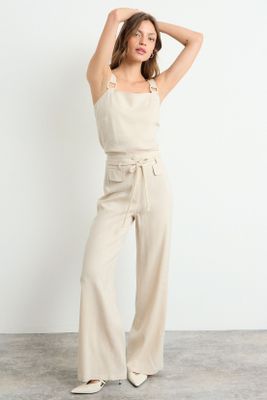 Pantalon Liso Beige iO 11004225022106