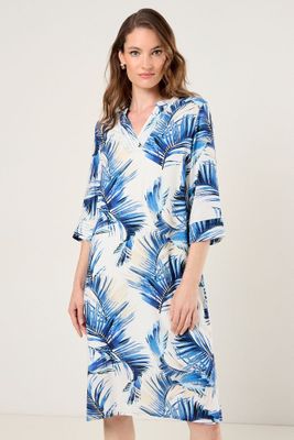 Vestido Viscosa Tunica Blanco Ma Griffe 13102225055101