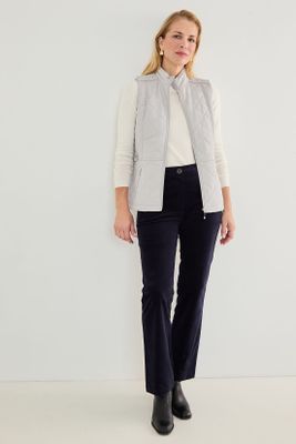 Imagen 1 del producto Parka Sin Mangas Lisa Gris 17604125008113