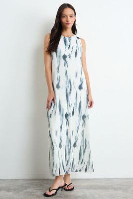 Vestido Fantasia Largo Crudo iO 13520225011105