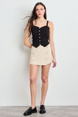 Short Liso Beige iO 11204225001106