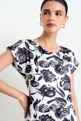 Imagen 2 del producto Vestido Largo Print Negro Ash 13507225003102