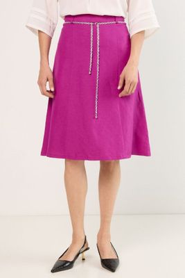 Imagen 2 del producto Falda Larga Violeta Ma Griffe 12002225053641