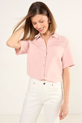 Blusa Lisa Rosa Ma Griffe 14004225037123