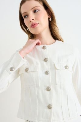 Imagen 2 del producto Casaca Lisa Crudo Ash 17807126001105