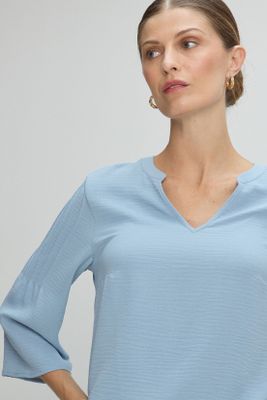 Imagen 2 del producto Blusas Manga Larga Celeste Ma Griffe 14002225001110