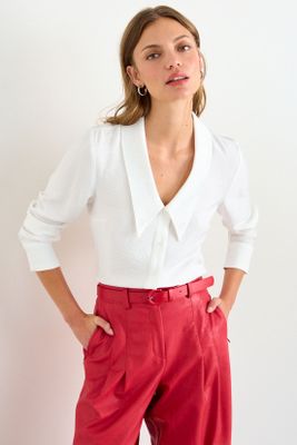 Imagen 2 del producto Blusa Lisa Crudo iO 14020126054105