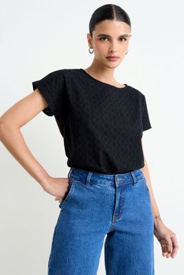 Polera Lisa Negro Ash 14204225003102