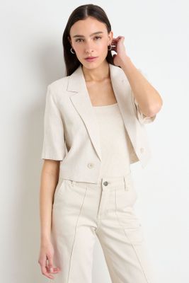Blazer Liso Beige iO 16020225019106