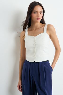 Imagen 1 del producto Blusa Lisa Crudo iO 14020225075105