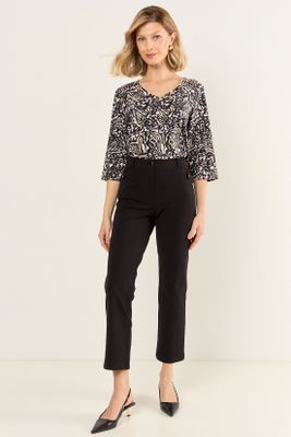 Pantalon Recto Negro Ma Griffe 11002126003102