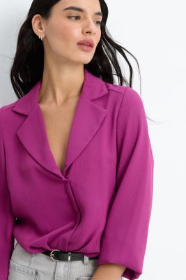 Imagen 2 del producto Blusas Manga Larga Fucsia iO 14020225051116