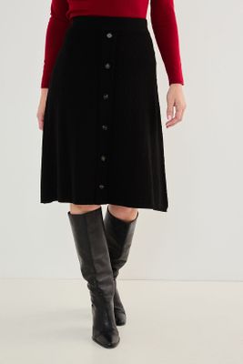 Imagen 2 del producto Falda Tejida Negro 12002125003102