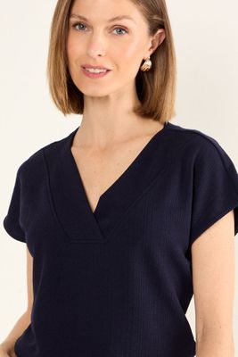 Imagen 2 del producto Polera Lisa Azul Ma Griffe 14204225032104