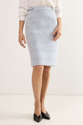 Imagen 2 del producto Falda Larga Celeste Ma Griffe 12102225050110