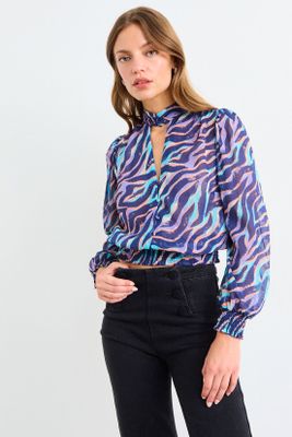 Imagen 2 del producto Blusa Fantasia Celeste iO 14120126007127