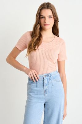 Polera Manga Corta Damasco iO 18120225014131