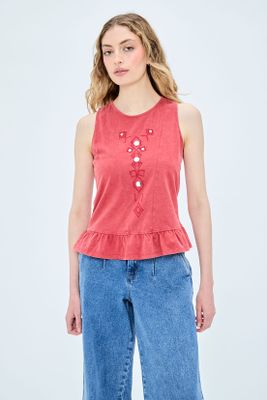 Imagen 1 del producto Polera Lisa Burdeo iO 14220224011112