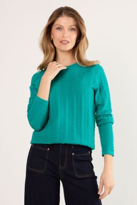 Cardigan Verde Ma Griffe 18102225001217