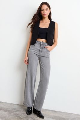 Jeans Liso Gris iO 11320126001113