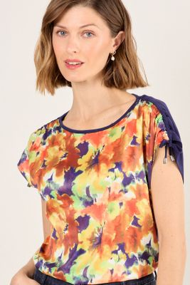 Imagen 2 del producto Polera Manga Corta Azul Ma Griffe 14304225033104