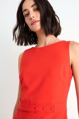 Imagen 2 del producto Vestido Liso Corto Rojo Ash 13007126001103