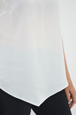 Imagen 2 del producto Blusa Sin Mangas Asimetrica Crudo Ma Griffe 14002125050105