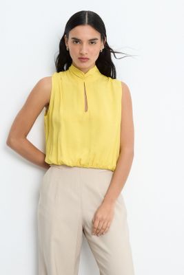 Blusas Sin Manga Amarillo iO 14020225060108