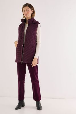 Imagen 2 del producto Parka Sin Mangas Burdeo 16202125005112