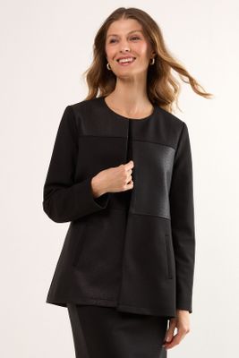 Tapado Abierto Negro Ma Griffe 15402225003102