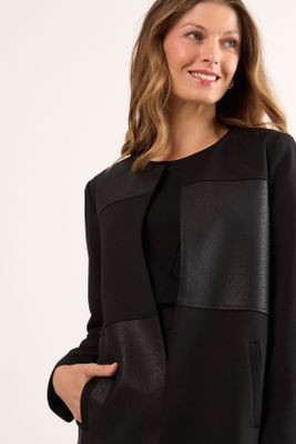 Imagen 2 del producto Tapado Abierto Negro Ma Griffe 15402225003102