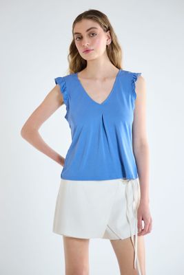 Polera Lisa Azul iO 14220125050134