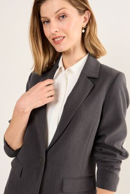 Imagen 2 del producto Blazer Liso Gris Ma Griffe 16002126200163