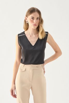 Imagen 1 del producto Polera Lisa Negro 14204125002102