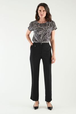 Pantalon Formal Recto Negro Ma Griffe 11002125050102