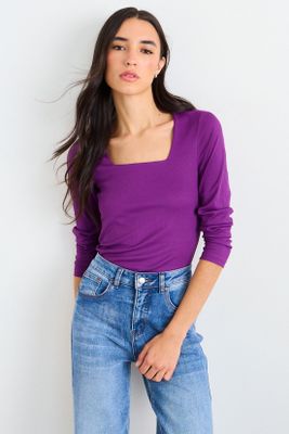 Imagen 1 del producto Polera Lisa Morado iO 14220126058121