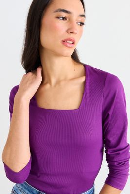 Imagen 2 del producto Polera Lisa Morado iO 14220126058121