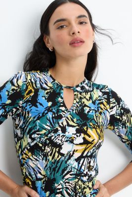 Polera Manga Larga Verde iO 14320225051217