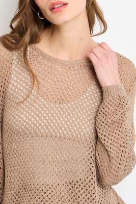 Imagen 2 del producto Sweater Liso Beige iO 18104125022106