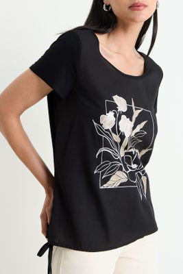 Imagen 2 del producto Polera Estampada Negro Ash 14604225072102